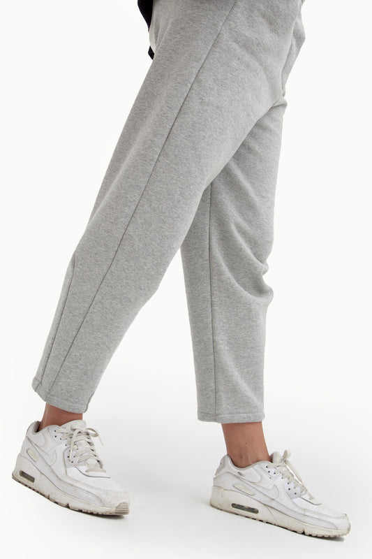 Pantalone in felpa melange