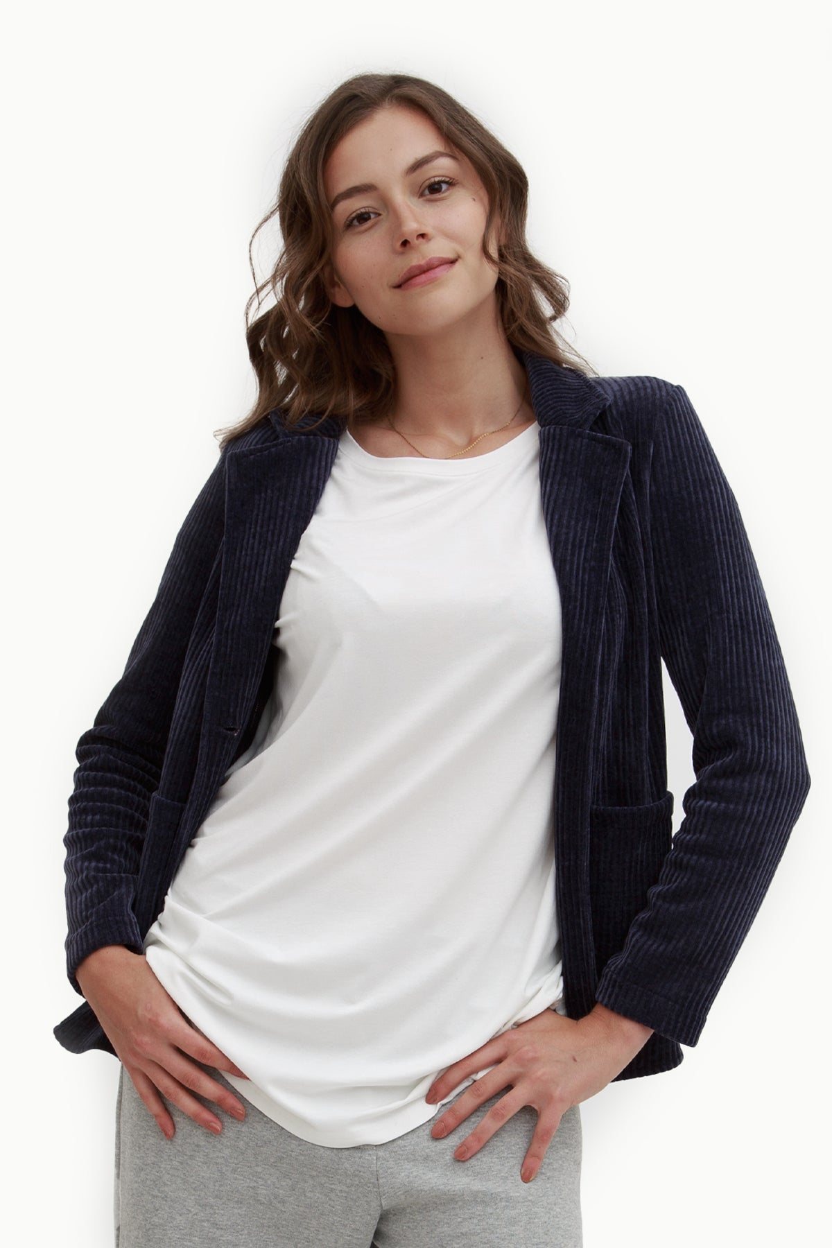 T-shirt over manica lunga