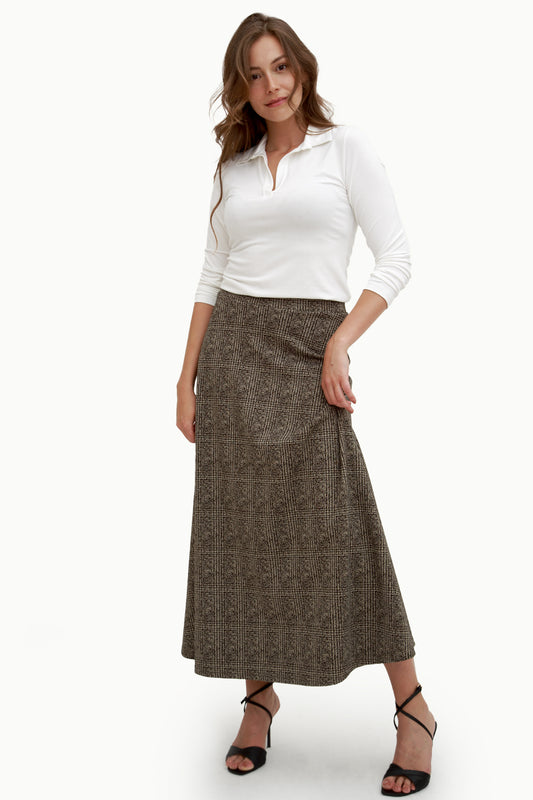 T-shirt bianca manica lunga