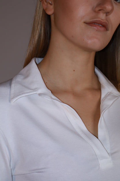 T-shirt polo manica lunga