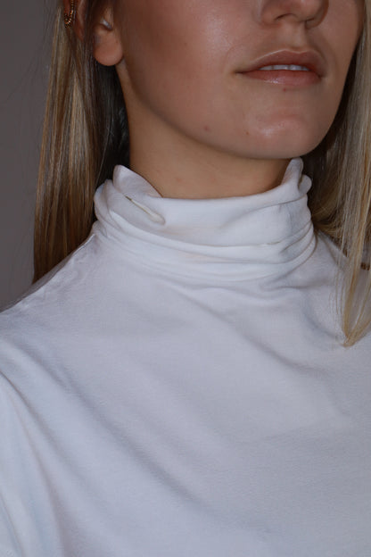 T-shirt collo alto manica lunga